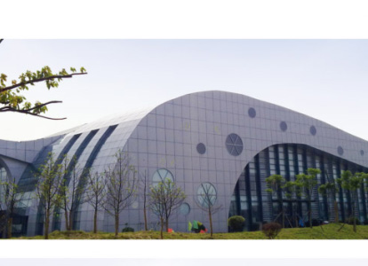 平度会议中心外景网架工程